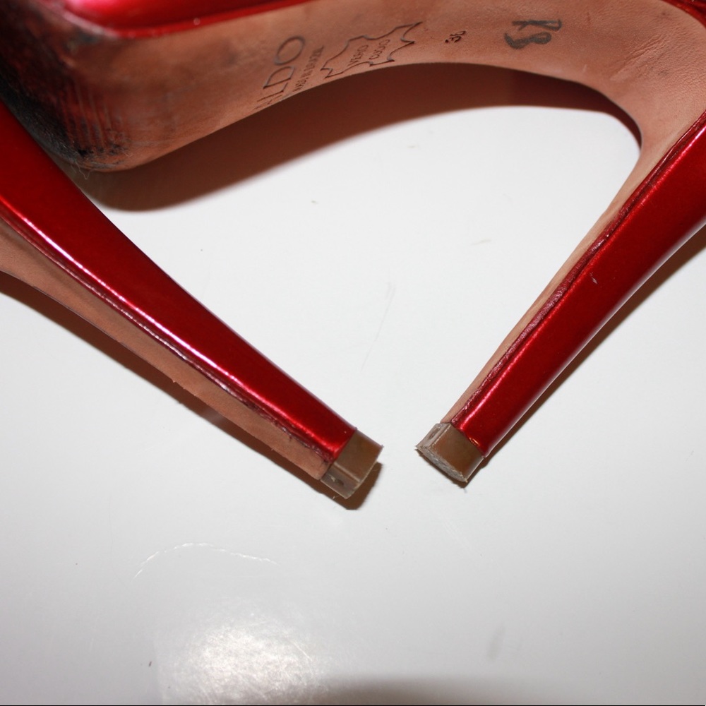 Aldo Ruby Red Pumps - image 8